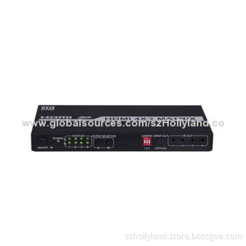 4K HDMI Switcher, 4x2, 1.4, Arc Function, 8kV ESD Protection